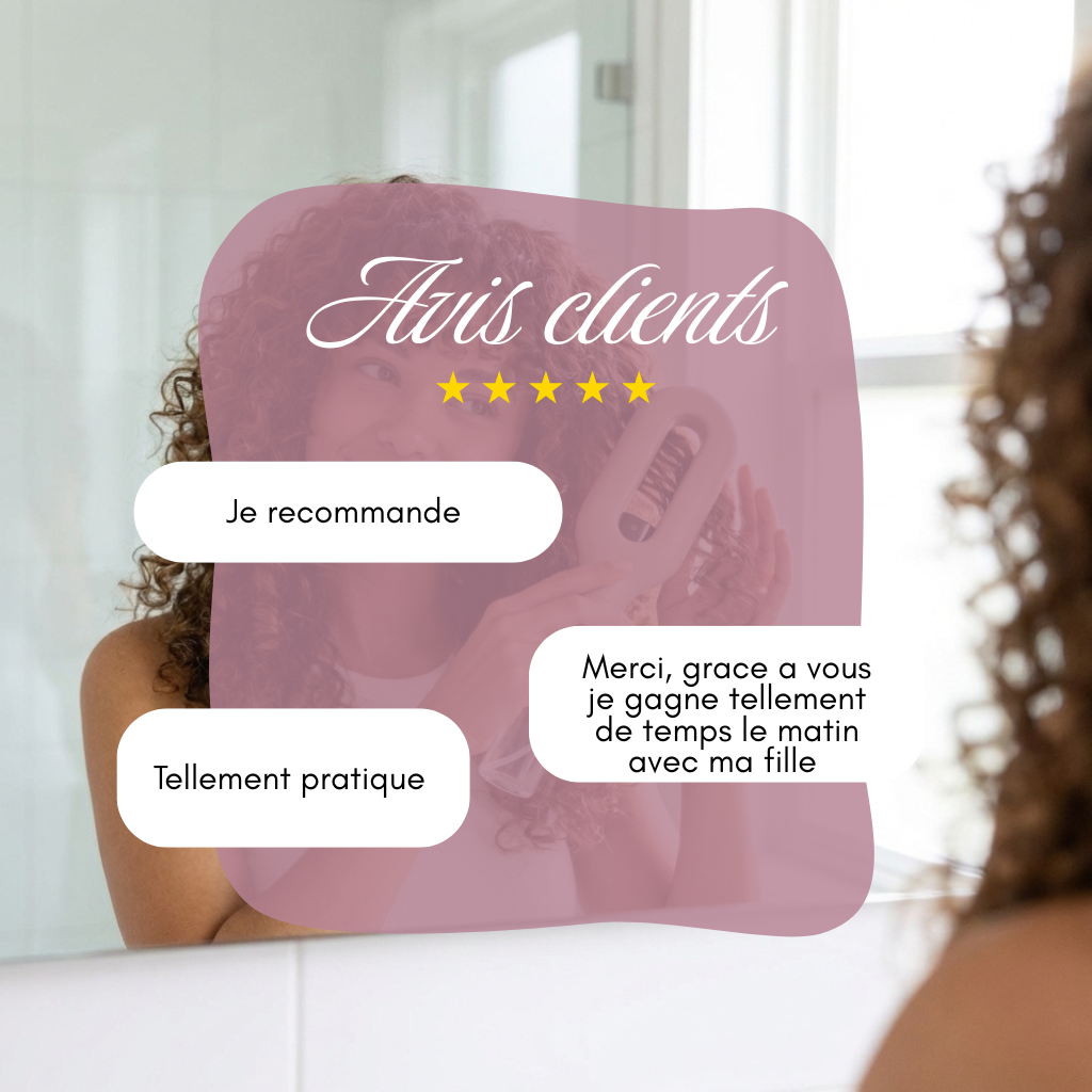 Brosse 2-en-1 Auréa™