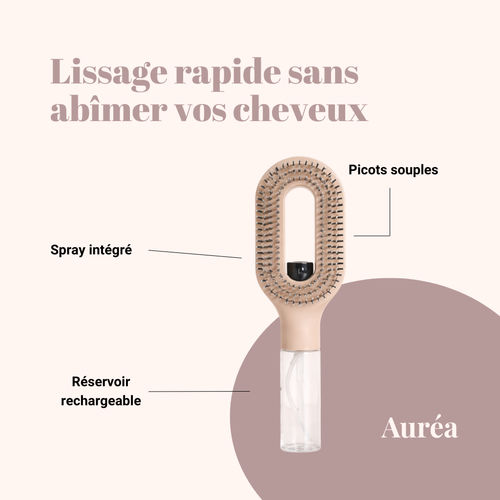 Brosse 2-en-1 Auréa™